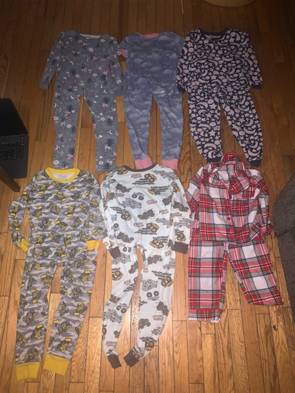 Kids pjs boys and girls 4t-12 - Picture 3 of 16